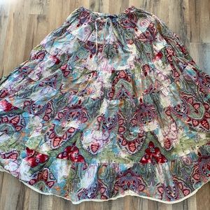 Bohemian skirt by Koret